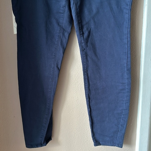 GAP Stretch Skinny Navy Blue Pants - Picture 3 of 6